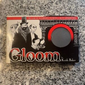 Gloom By Keith Baker Game Of Inauspicious & Grave Consequences Clear Cards!